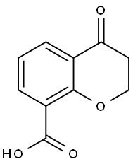 4-oxo-3,4-dihydro-2H-chroMene-8-carboxylic acid Structure