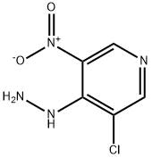 3-氯-4-肼基-5-硝基吡啶, 90927-90-5, 结构式