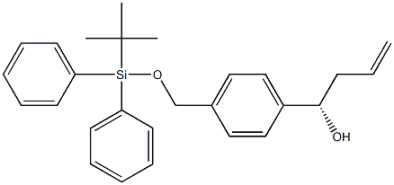 (S)-1-(4-(((tert-butyldiphenylsilyl)oxy)Methyl)phenyl)but-3-en-1-ol|