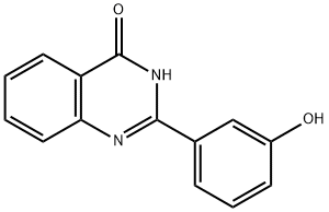 4(3H)-Quinazolinone, 2-(3-hydroxyphenyl)- Structure