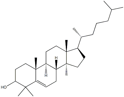 24,25-dihydrolanosterol Struktur