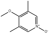 3,5-二甲基-4-甲氧基吡啶氮氧化物, 91219-89-5, 结构式