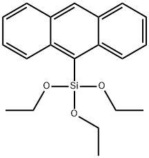 9-anthracenyltriethoxy- (9CI) 化学構造式