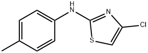 4-Chloro-N-(p-tolyl)thiazol-2-aMine Struktur