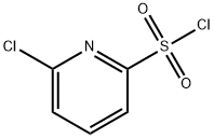 6-CHLORO-PYRIDINE-2-SULFONYL CHLORIDE Struktur