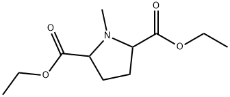 1-甲基吡咯烷-2,5-二甲酸二乙酯,91334-03-1,结构式
