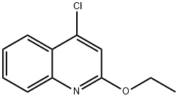 2-エトキシ-4-クロロキノリン 化学構造式