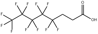 4,4,5,5,6,6,7,7,8,8,8-Undecafluorooctanoic acid Struktur