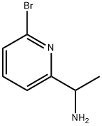 1-(6-BROMO-2-PYRIDYL)ETHYLAMINE Struktur