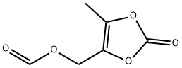 4-forMyloxyMethyl-5-Methyl- 1,3-dioxolene-2-one Struktur