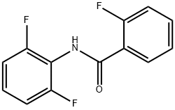 2-氟-N-(2,6-二氟苯基)苯甲酰胺, 915889-31-5, 结构式
