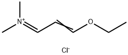2-Propen-1-aMiniuM, 3-ethoxy-N,N-diMethyl-, chloride Structure