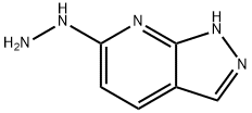 6-Hydrazinyl-1H-pyrazolo[3,4-b]pyridine Struktur