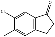 6-chloro-5-Methyl-2,3-dihydroinden-1-one Structure