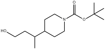 1-BOC-4-(4-羟基-2-丁基)哌啶,919360-49-9,结构式