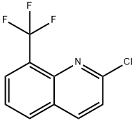 2-chloro-8-(trifluoroMethyl) quinoline Structure