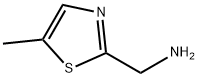 2-(氨甲基)-5-甲基噻唑, 921091-08-9, 结构式