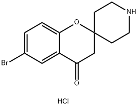 6-BroMospiro[chroMan-2,4'-piperidin]-4-one hydrochloride Structure