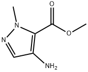 4-氨基-1-甲基-1H-吡唑-5-甲酸盐酸盐甲基, 923283-54-9, 结构式
