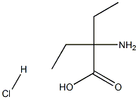2-氨基-2-乙基丁酸盐酸,92398-53-3,结构式