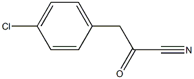 2-(4-氯苯基)乙酰基氰化物,924633-52-3,结构式