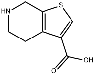 4,5,6,7-Tetrahydrothieno[2,3-c]pyridine-3-carboxylic acid Structure