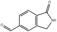 1H-Isoindole-5-carboxaldehyde, 2,3-dihydro-1-oxo- Struktur