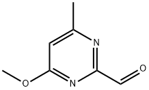 4-Methoxy-6-MethylpyriMidine-2-carbaldehyde Structure