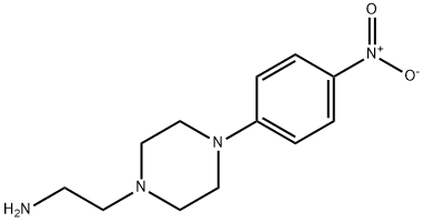 2-(4-(4-硝基苯基)哌嗪-1-基)乙胺, 926894-48-6, 结构式