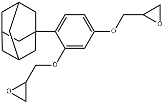 1-(2',4'-二(缩水甘油醚基)苯基)金刚烷,928164-82-3,结构式