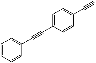 1-エチニル-4-(フェニルエチニル)ベンゼン 化学構造式