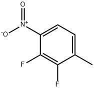 2,3-二氟-4-硝基甲苯, 932373-72-3, 结构式