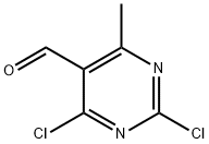 2,4-Dichloro-6-MethylpyriMidine-5-carbaldehyde Structure