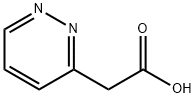 3-Pyridazineacetic acid Structure