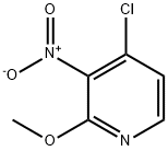 2-甲氧基-3-硝基-4-氯吡啶 结构式