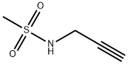 N-(2-丙炔基)-甲烷磺酰胺, 93501-84-9, 结构式