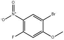 1-溴-4-氟-2-甲氧基-5-硝基苯, 935288-20-3, 结构式