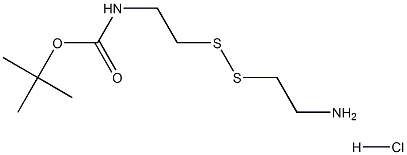 Boc-cystaMine hcl Struktur