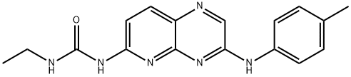 D-106669|N-乙基-N'-[3-[(4-甲基苯基)氨基]吡啶并[2,3-B]吡嗪-6-基]脲