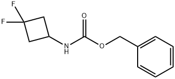benzyl 3,3-difluorocyclobutylcarbaMate Struktur