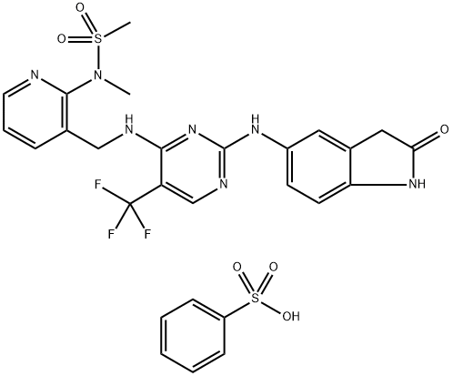 PF-562271, 939791-38-5, 结构式