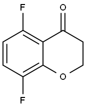 5,8-Difluoro-2,3-dihydro-4H-chroMen-4-one Struktur