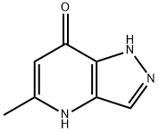 5-Methyl-1H-pyrazolo[4,3-b]pyridin-7(4H)-one Structure