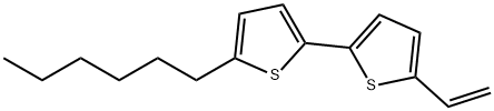 5-己基-5'-乙烯基-2,2'-联噻吩,942435-50-9,结构式