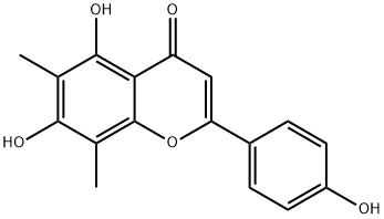 6,8-二甲基芹菜甙元 结构式