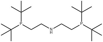 ビス[2-(ジ-t-ブチルホスフィノ)エチル]アミン, min. 97% (10wt% in hexanes) 化学構造式