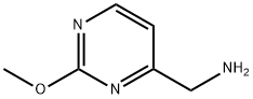 (2-methoxypyrimidin-4-yl)methanamine Struktur