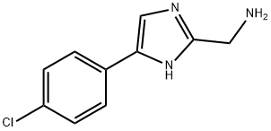 (4-(4-chlorophenyl)-1H-iMidazol-2-yl)MethanaMine Structure