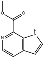 6-azaindole-7-carboxylic acid Methyl ester, 945840-73-3, 结构式