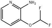 3-(ジフルオロメトキシ)ピリジン-2-アミン 化学構造式